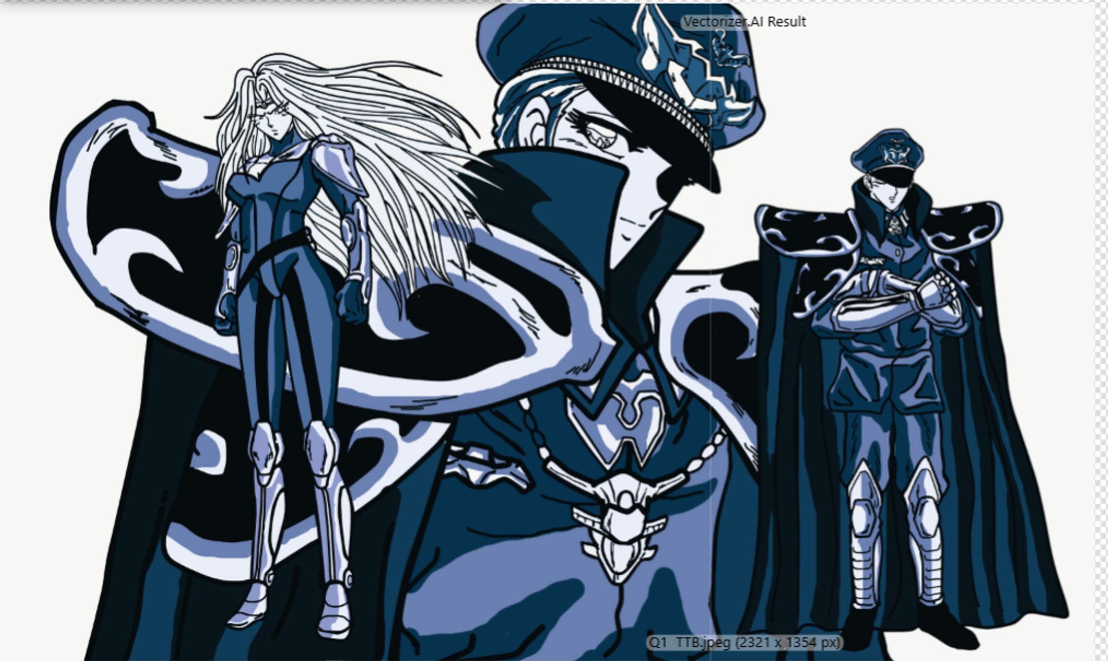 Aramiis>Teniente Leopoldo >Designer Ilustration >TMS>BTX>Masami Kurumada -1