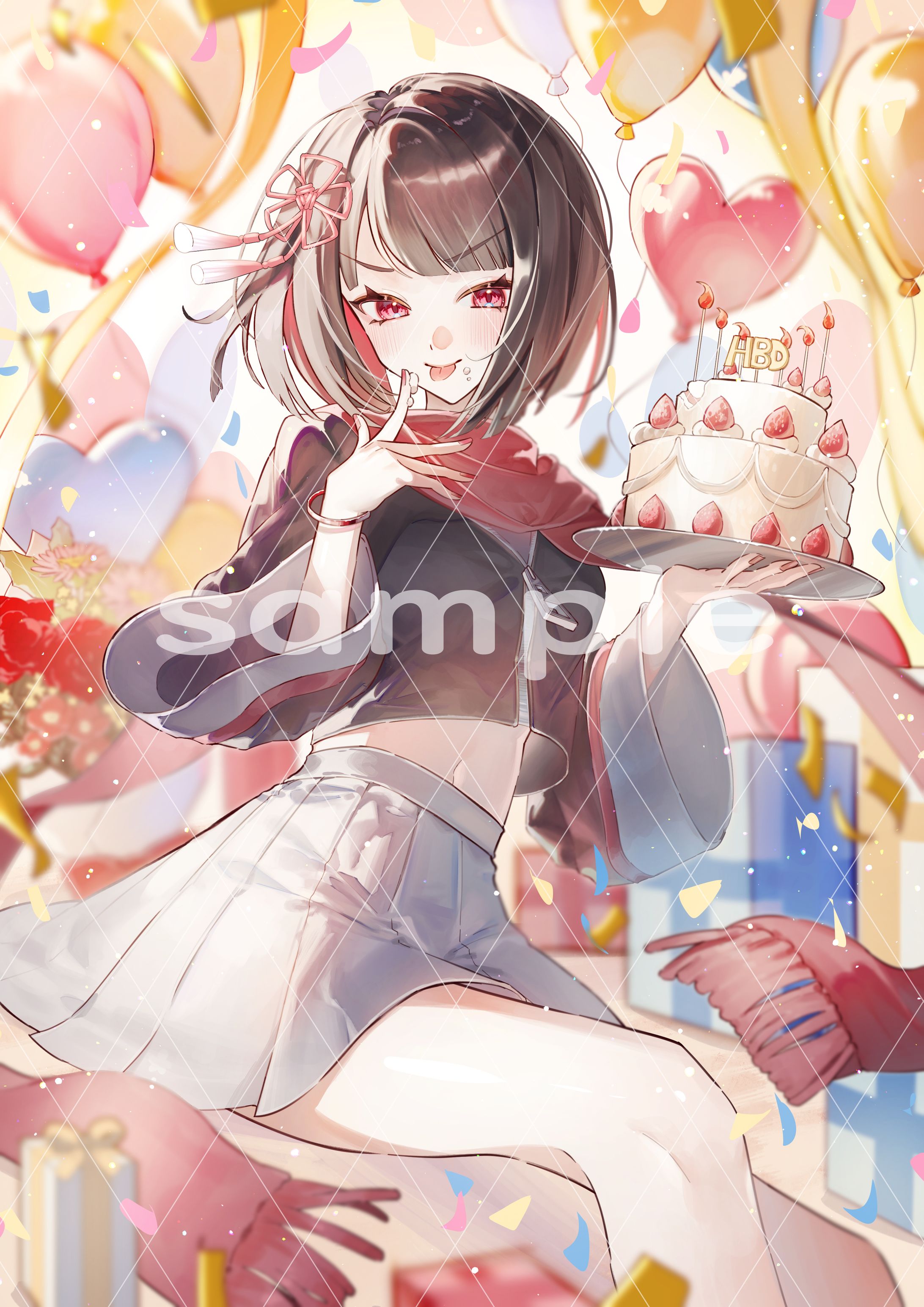 みつ様/お誕生日イラスト-1