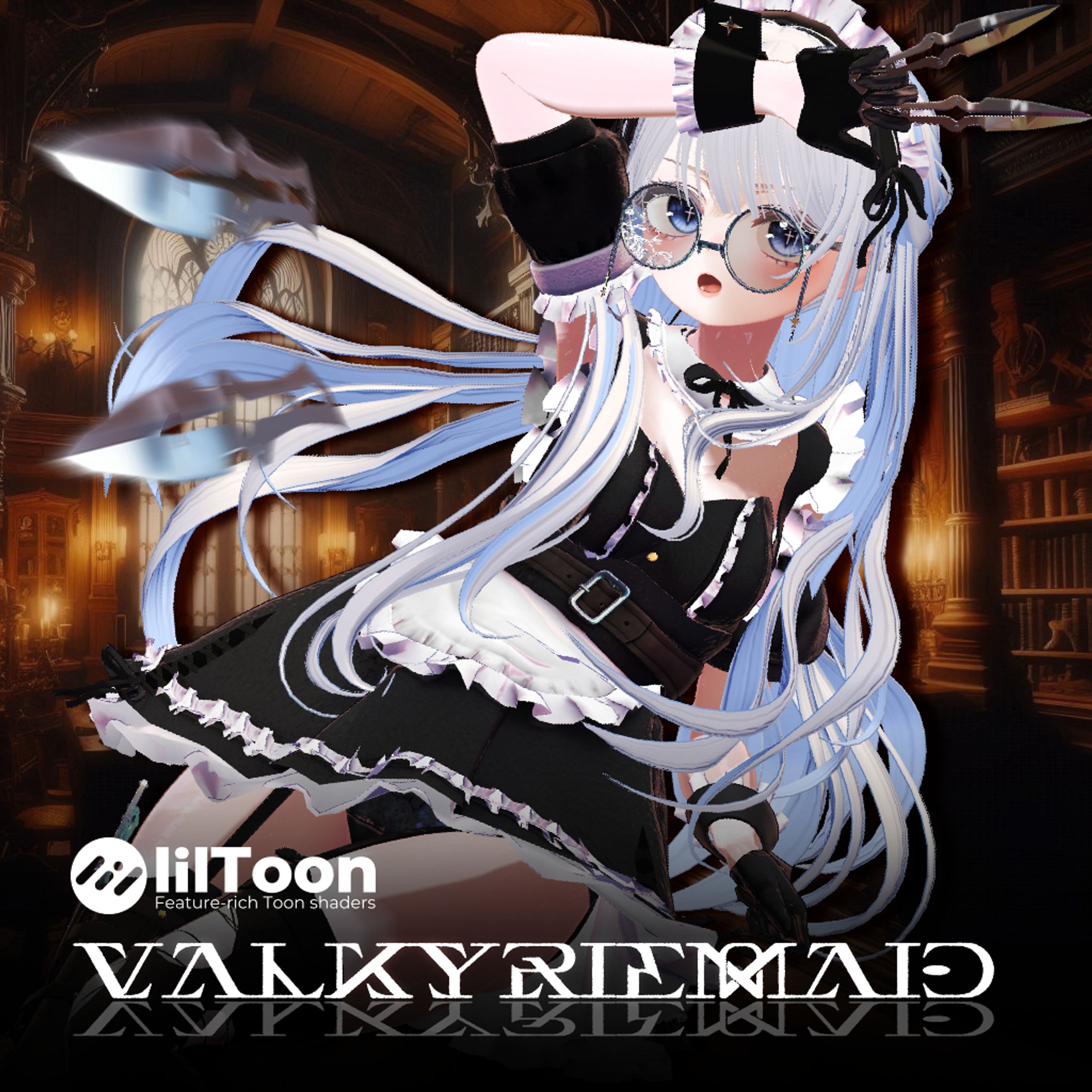 🌸モデル制作/ValkyrieMaid- BOOTH-1