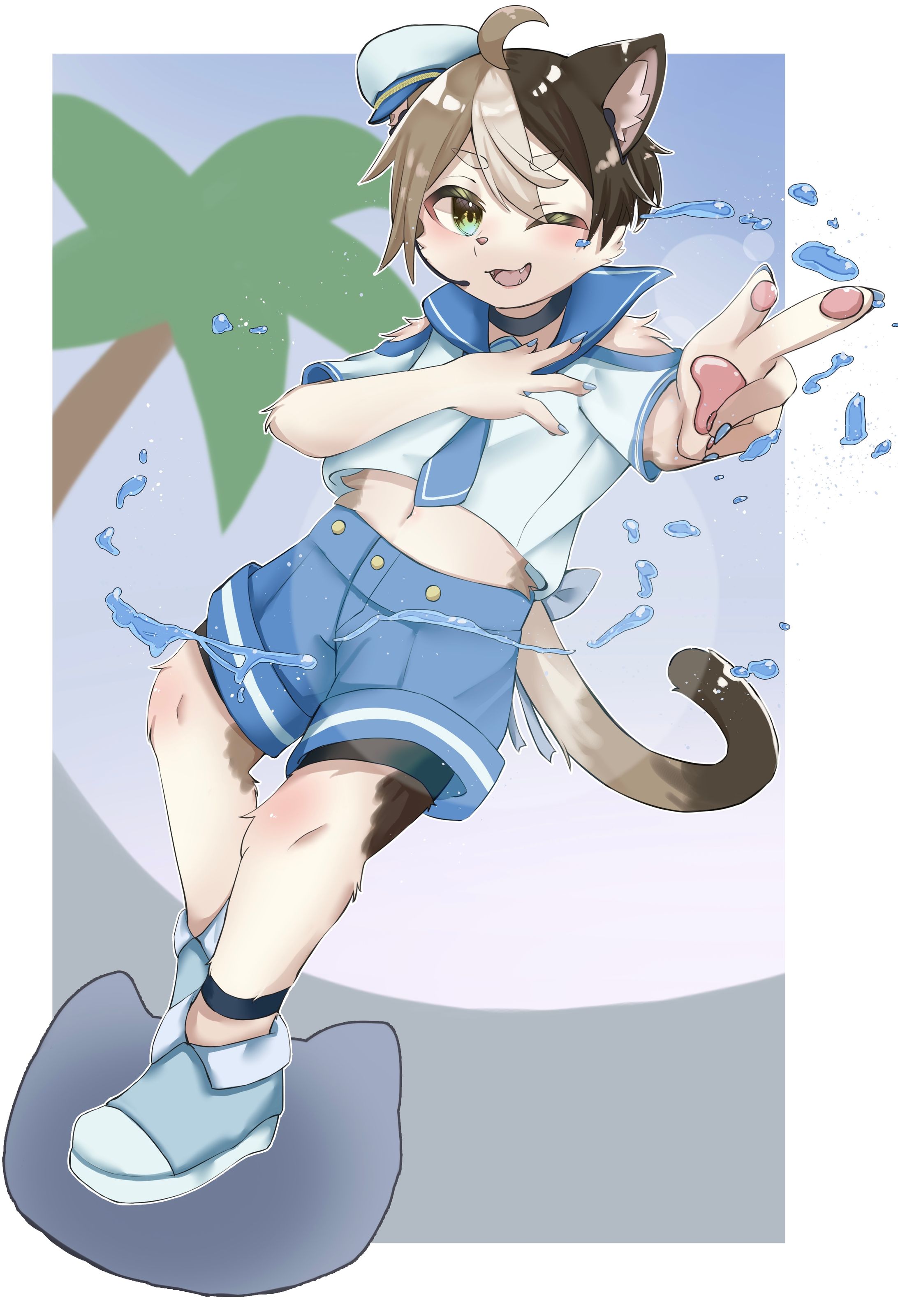 サマーアイドルケモショタ-1
