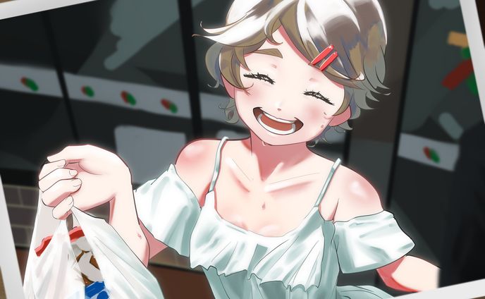 【Fanart】彼女と過ごす誕生日の一枚