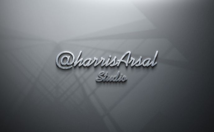 letter form logo by HarrisArsal