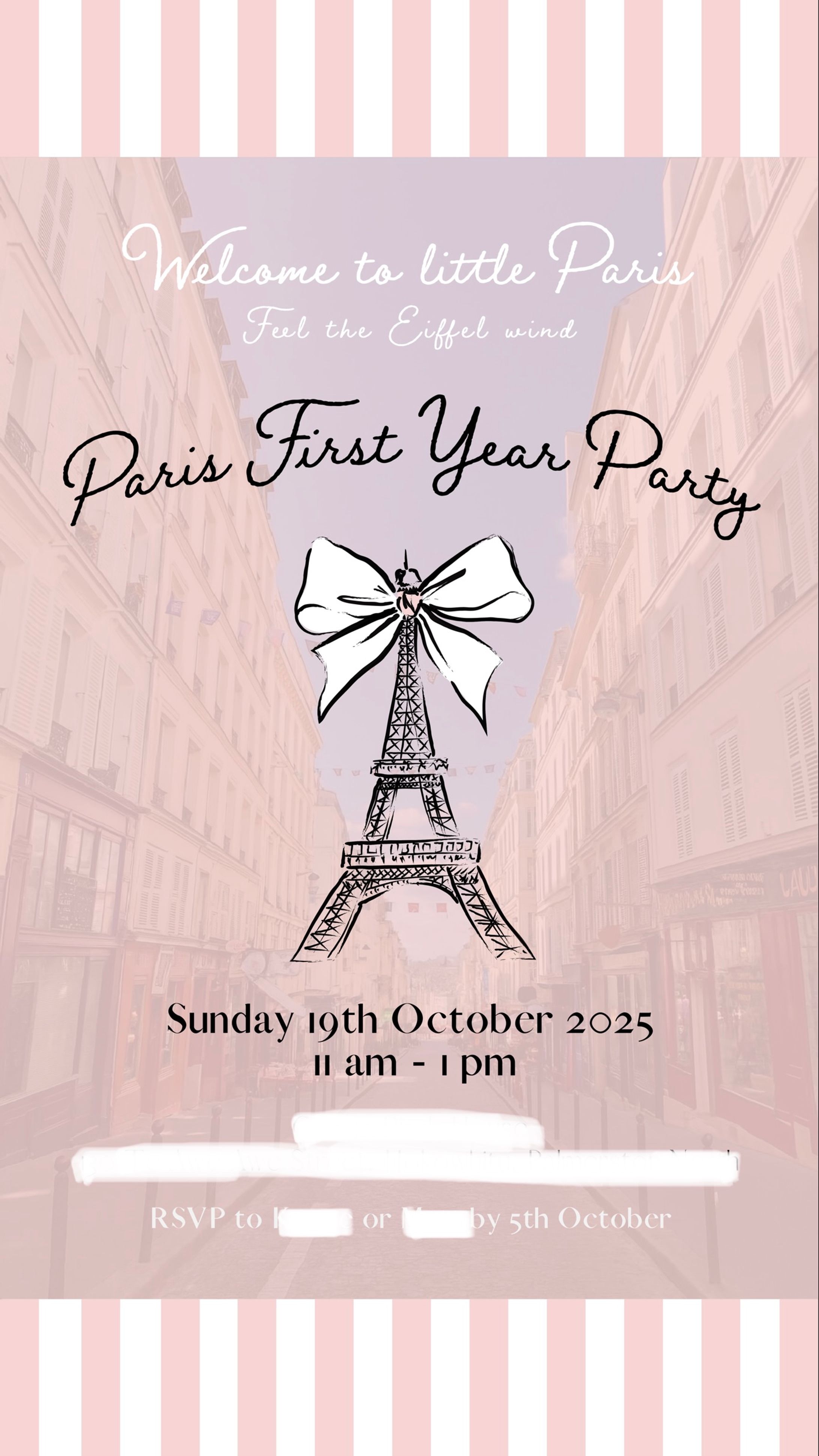 Birthday party招待状-1