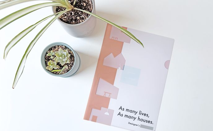 【クリアファイル】As many lives, As many houses