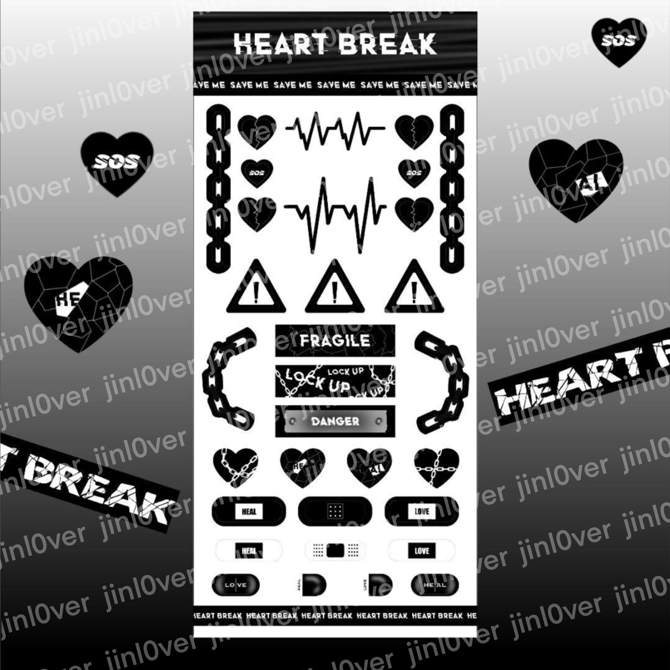 ステッカー シール デザイン sticker design-1