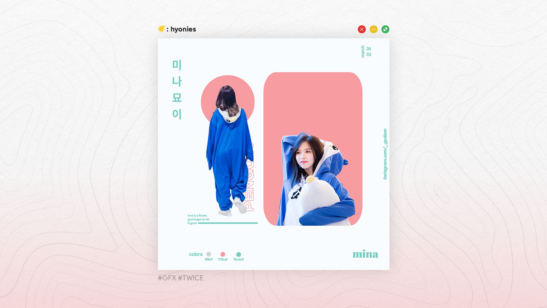 【Poster】Mina TWICE-1