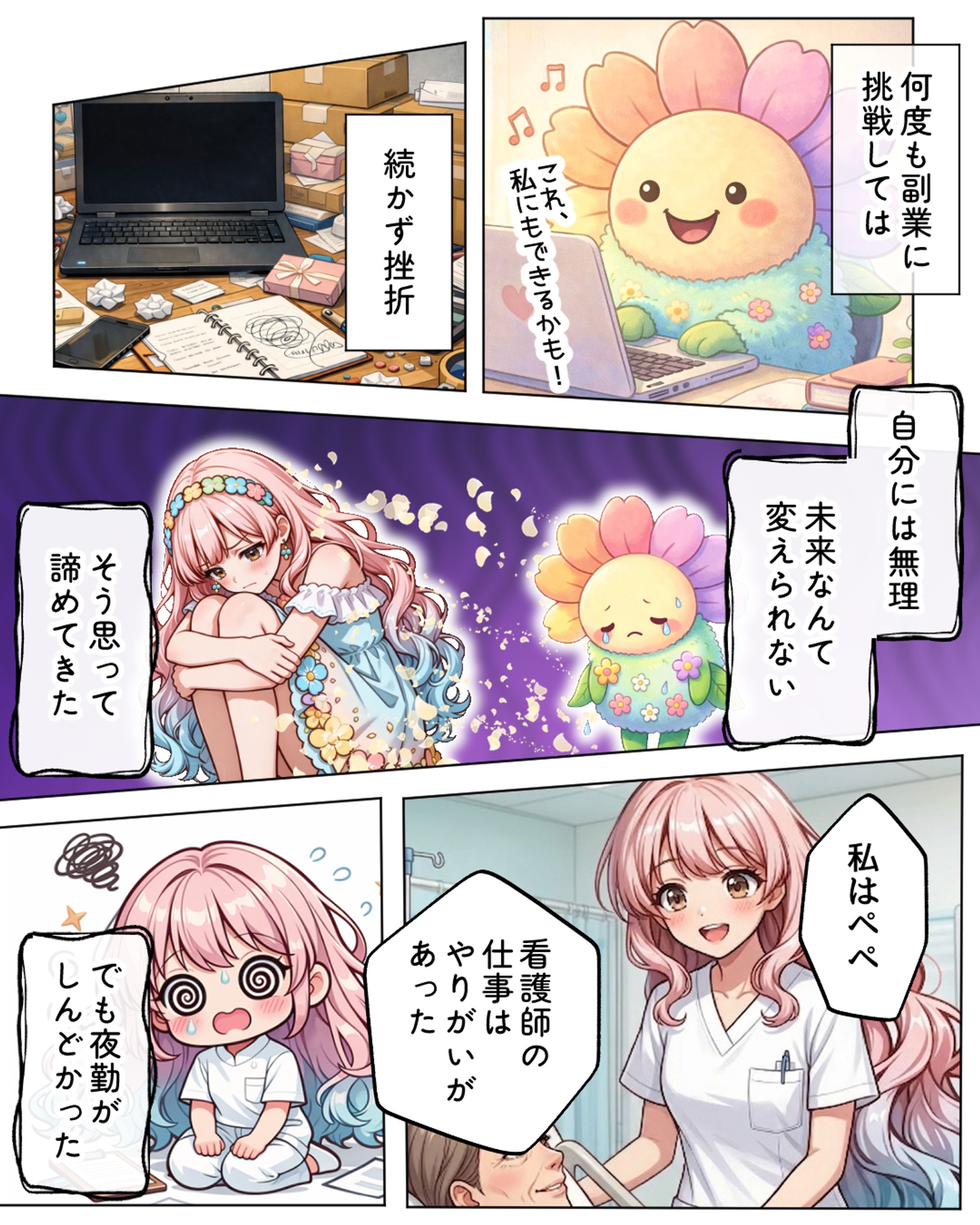 自己紹介マンガ(Threads用)-1