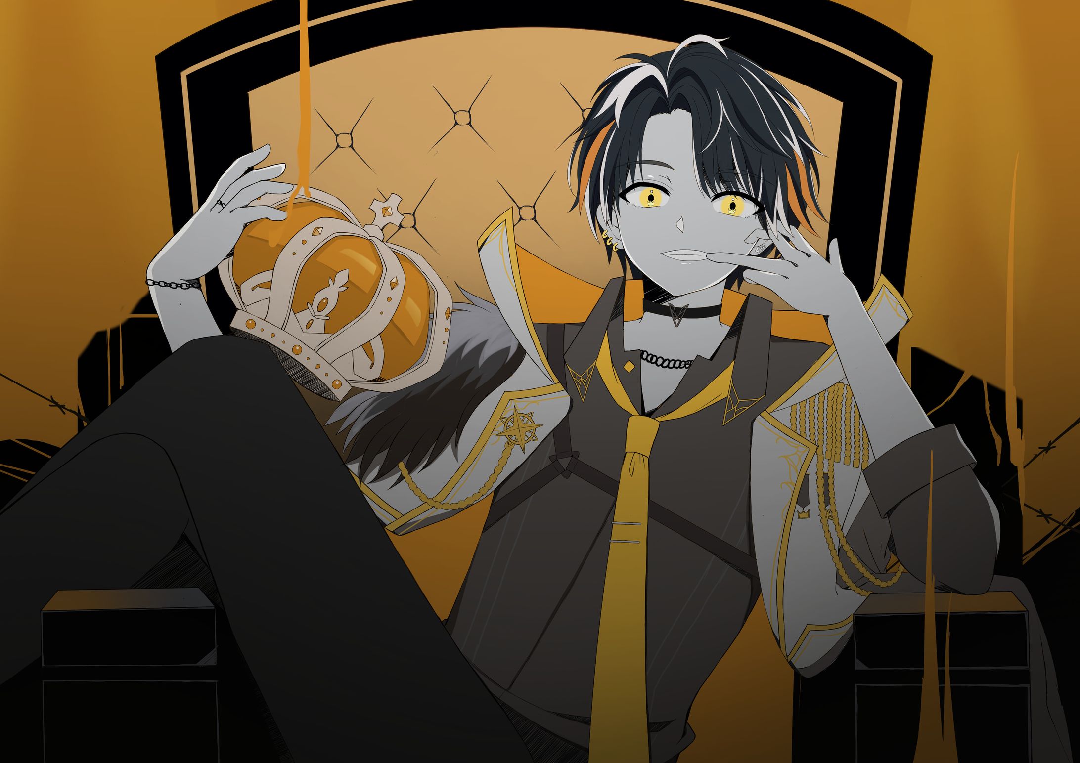 【イラスト】白羽レイ様　歌ってみたサムネイル-1