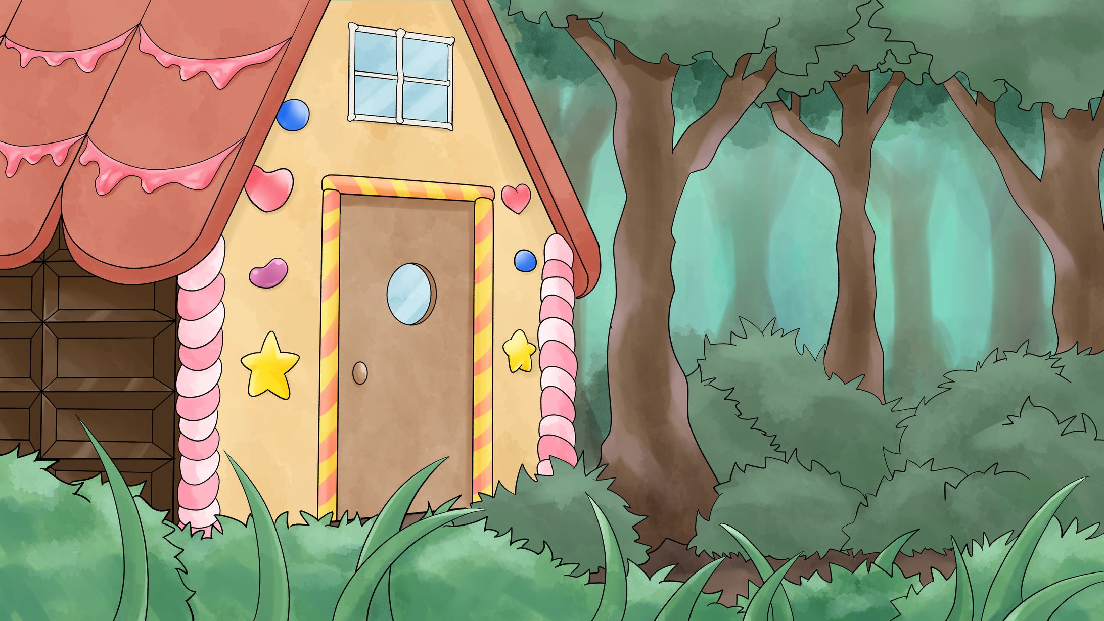 商業ミニアニメ　背景-1