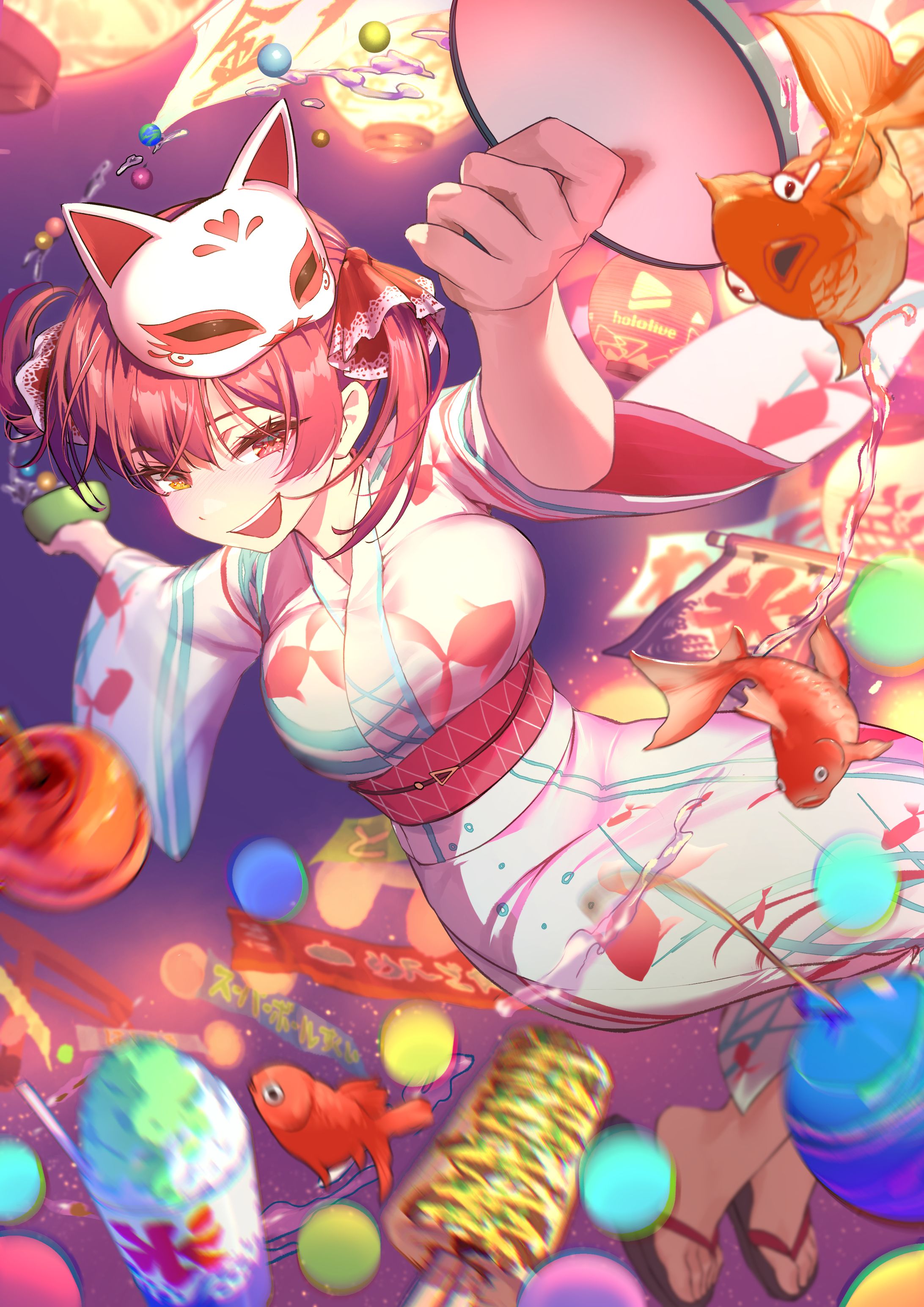 宝鐘マリン　夏祭り-1
