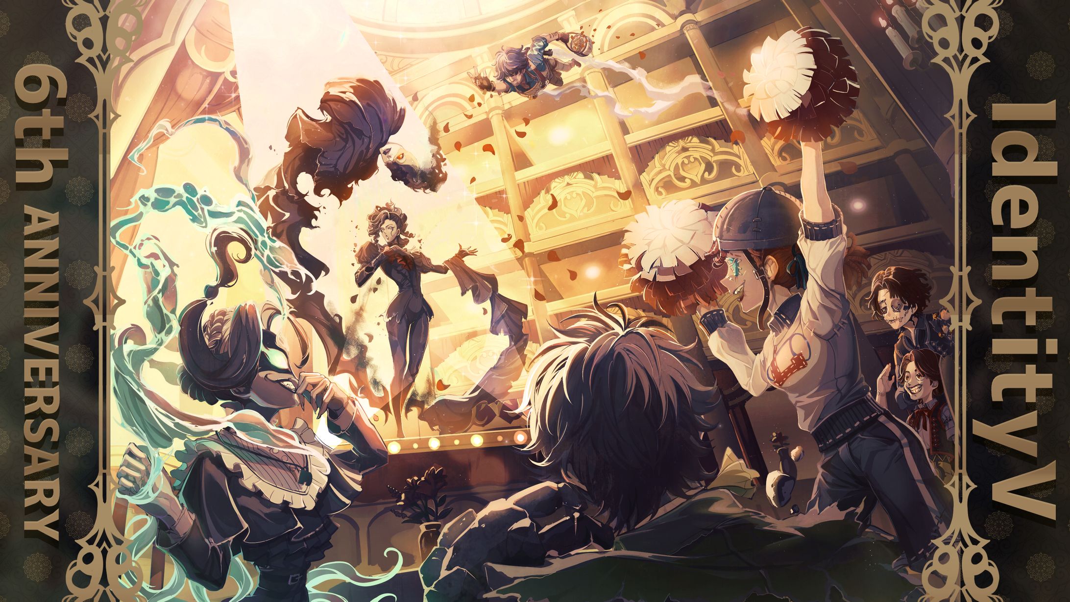 【商業】第五人格５周年＆６周年、公式twitterイラスト-1