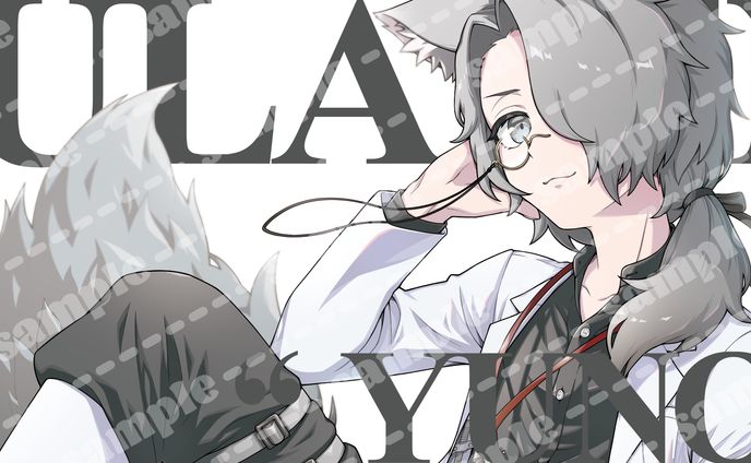 配信者さん/ゲームパロディイラスト