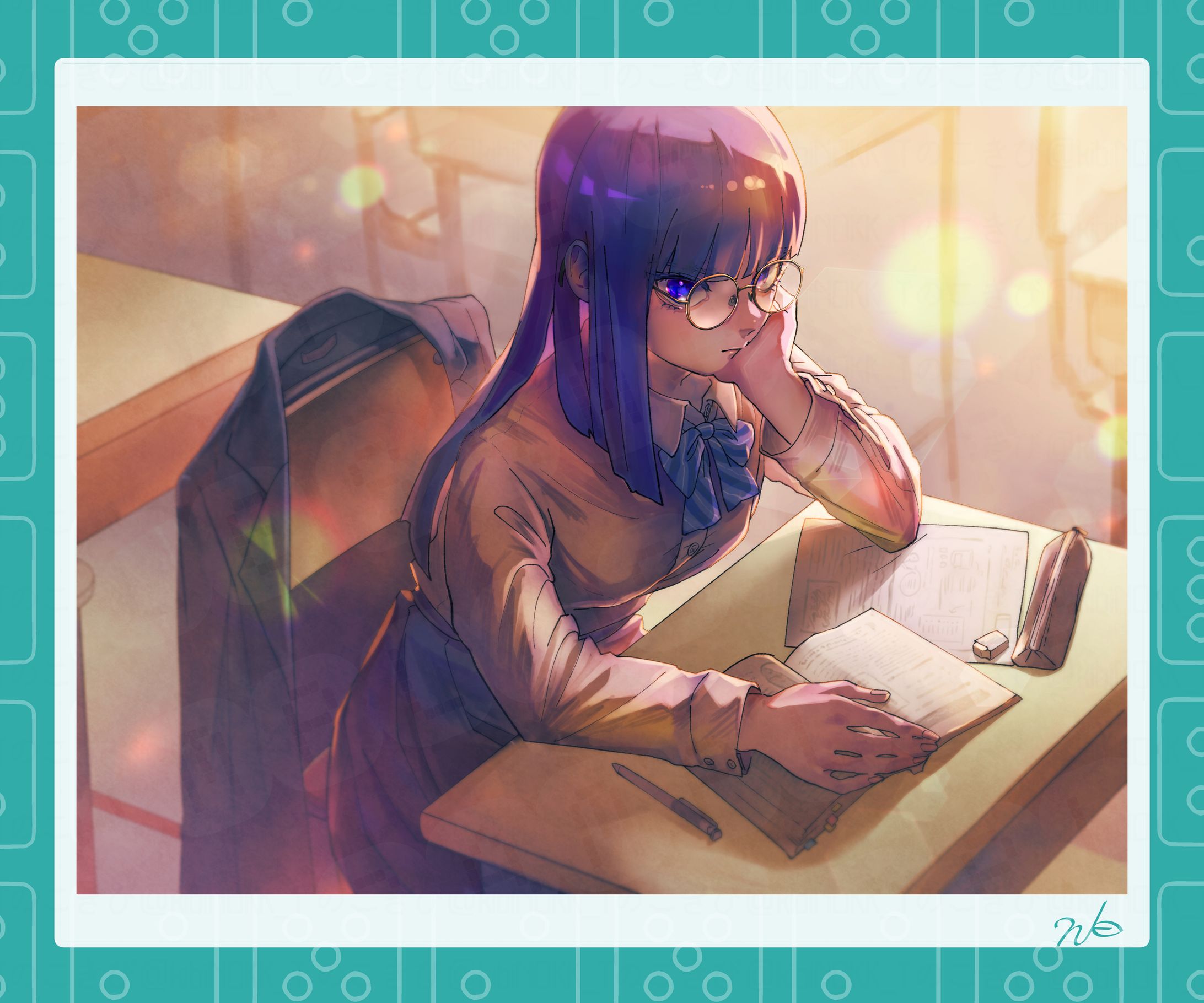 【自主制作】放課後の女子生徒-1