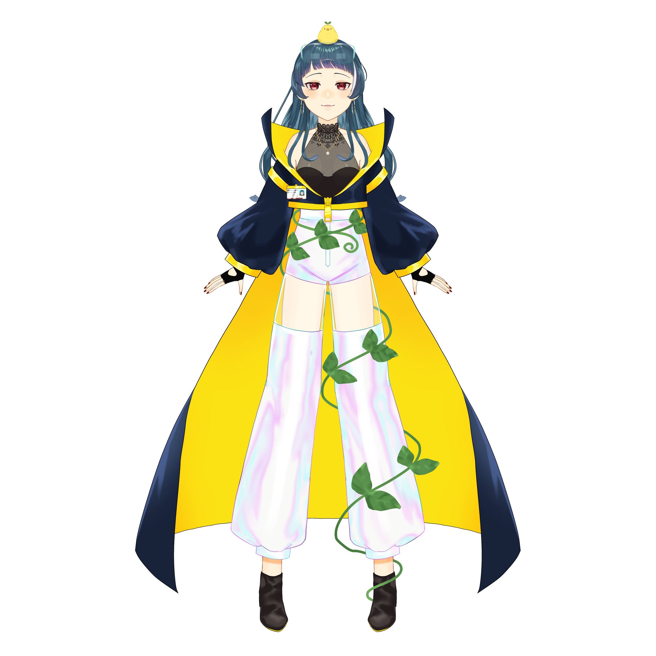 野芝芽ハナ　キャラクターデザイン-1