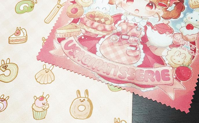 2023年2月4日(土)〜2月26日(日)
【創作空間cafeアトリエ様】の
#甘い香りの洋菓子店
という展示販売会に出展します！🎀✨

よろしくお願いします✨

#創作空間caféアトリエ 
#メガネ拭き
#シール
#大阪カフェ
