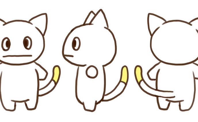 きょむねこ立ち絵