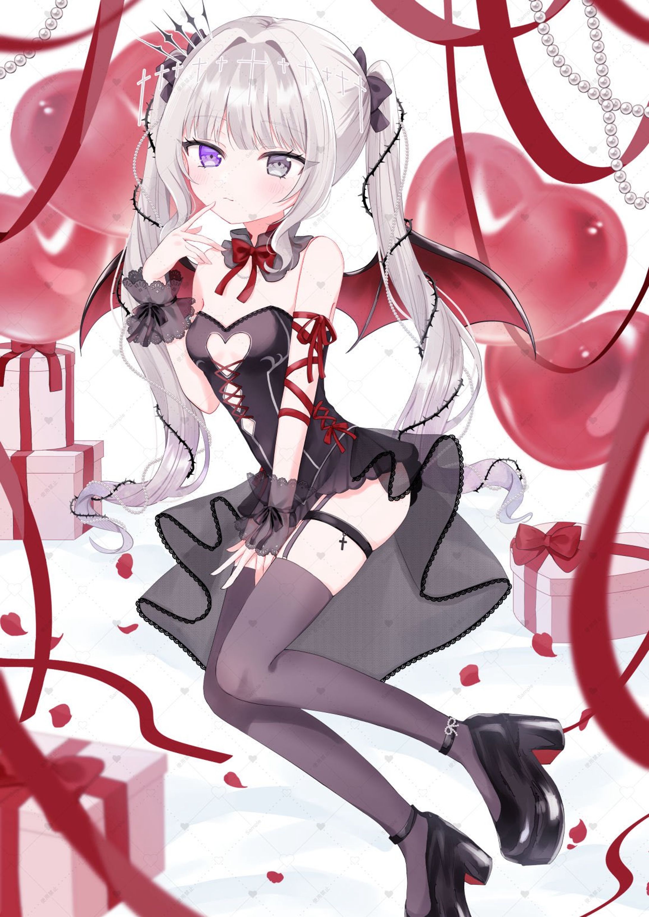 藍薔薇サラ様ご依頼イラスト-1