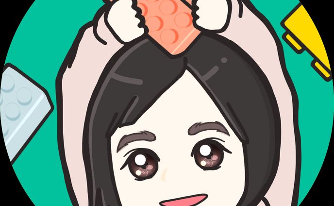 【アイコン】ブロック遊び中♪