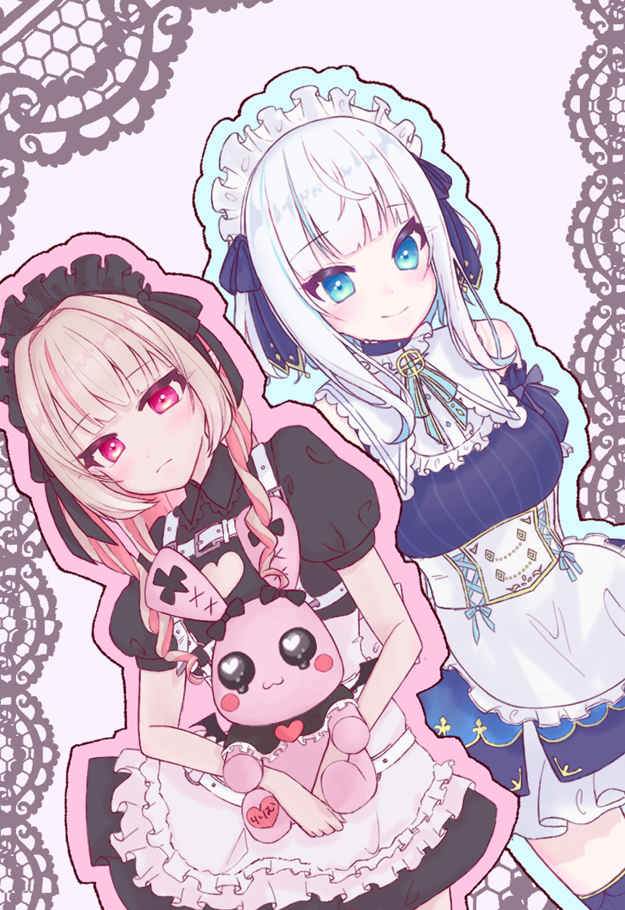 にじそうさく09 サークルカット用イラスト-1