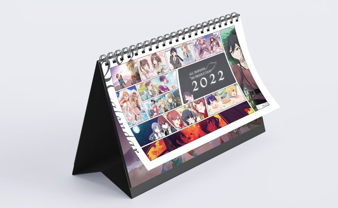 ハル様_シャニマス合同カレンダー「ALL SE@SONS 283 PRODUCTION 2022」