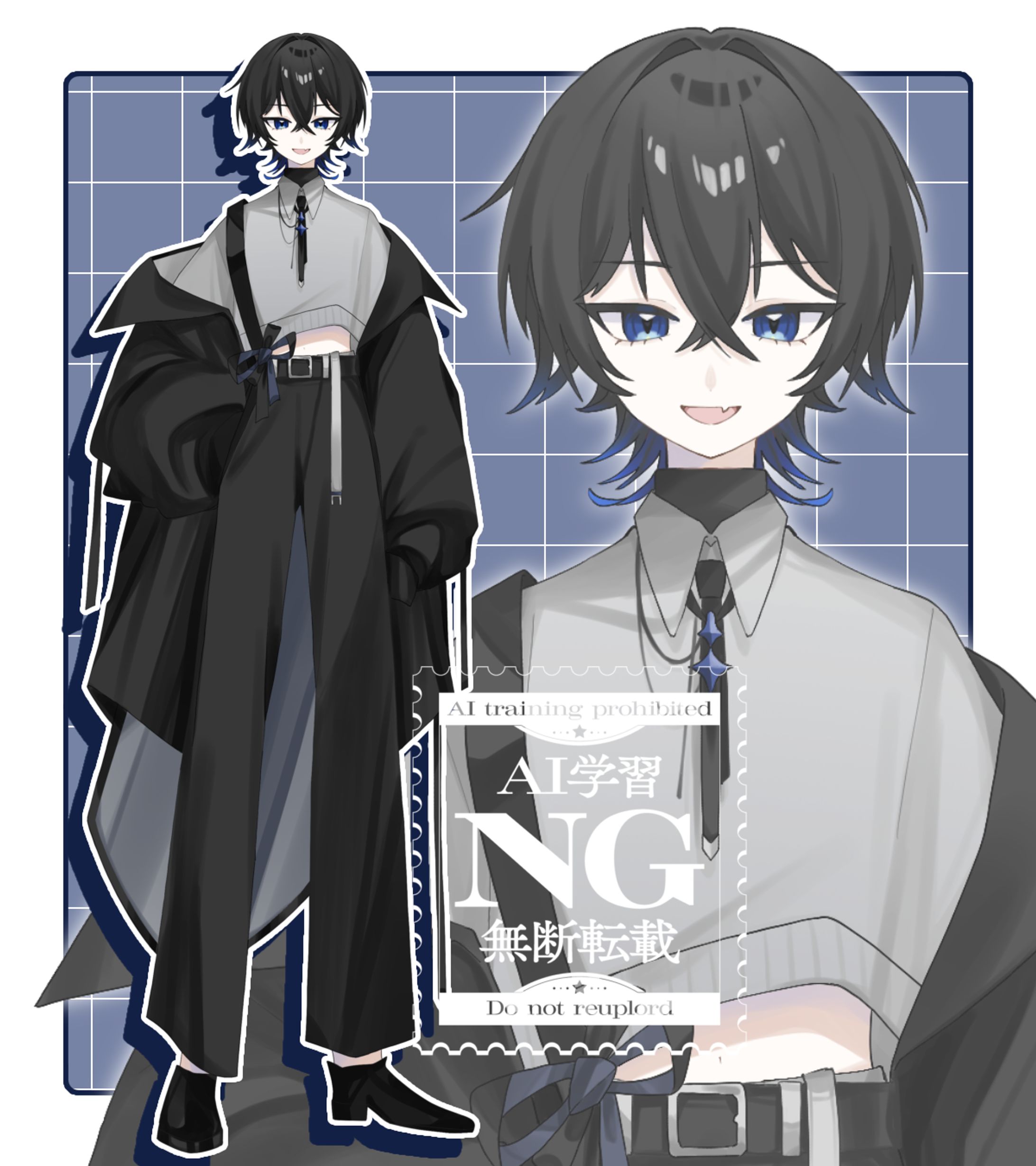 零噛カズマ　様　IRIAM立ち絵-1