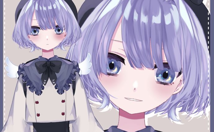 小悪魔な天使ちゃん汎用モデルVTuber