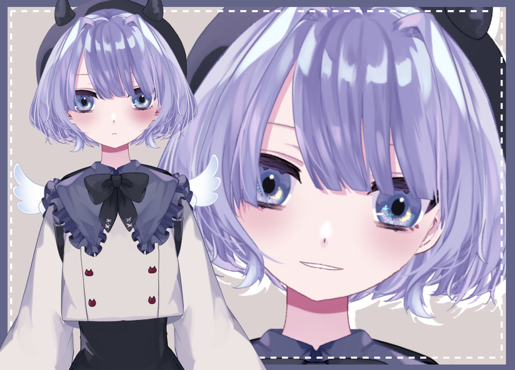 小悪魔な天使ちゃん汎用モデルVTuber-1