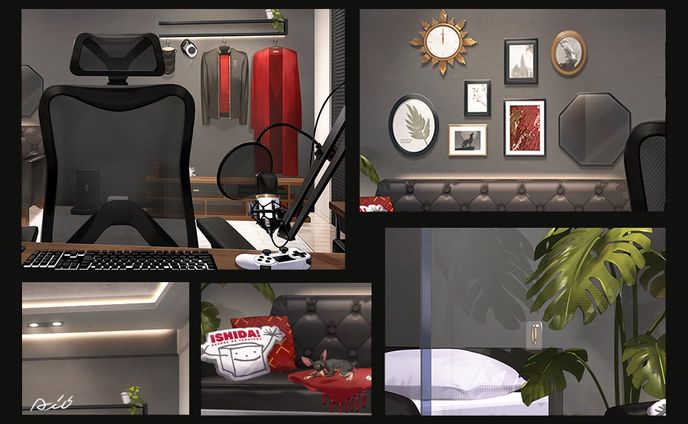 葛葉さんお部屋コーディネート2022