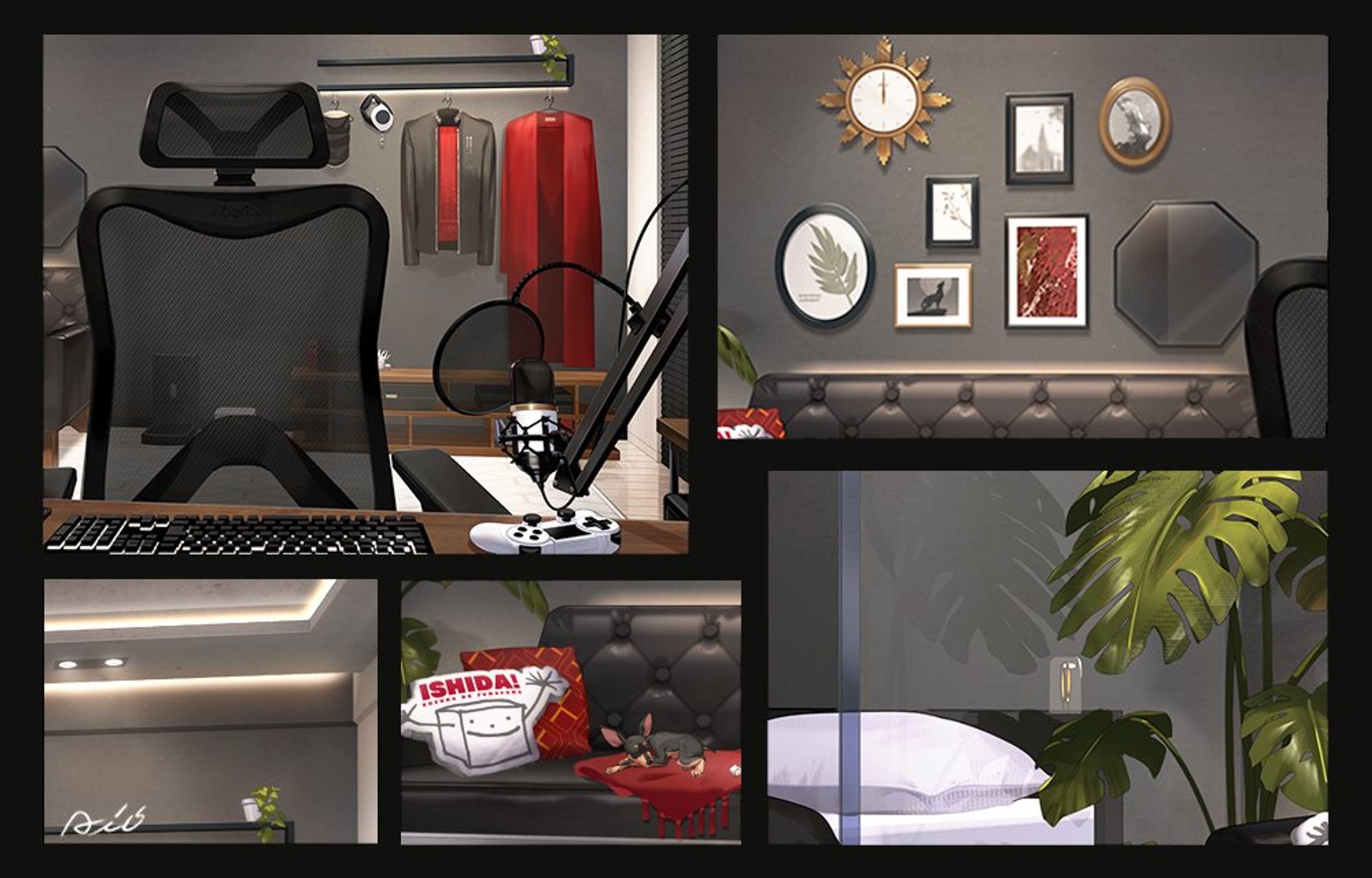 葛葉さんお部屋コーディネート2022-1