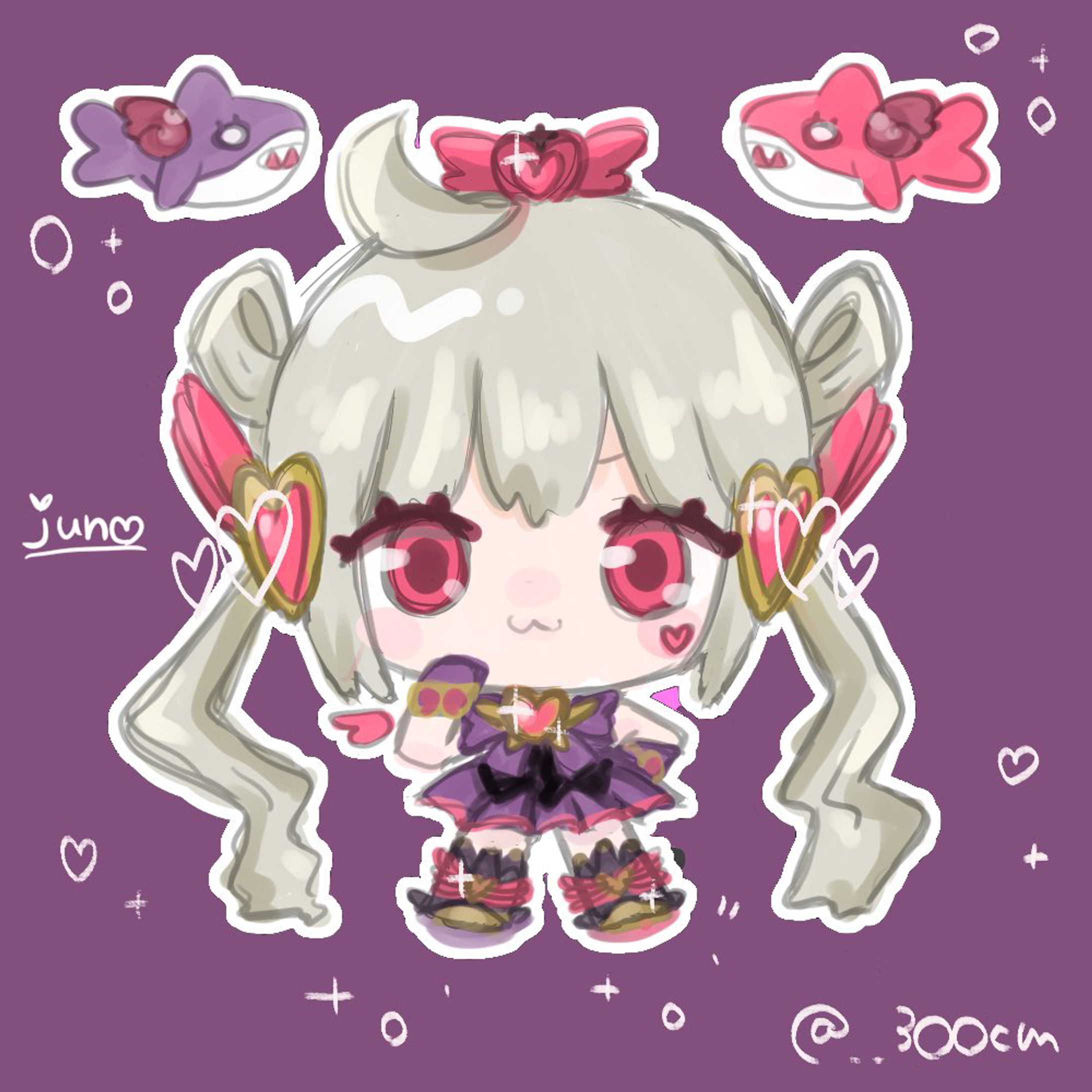 Overwatch 2 juno デフォルメ 落書き風-1