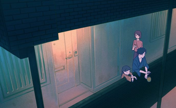 アパートのイラスト