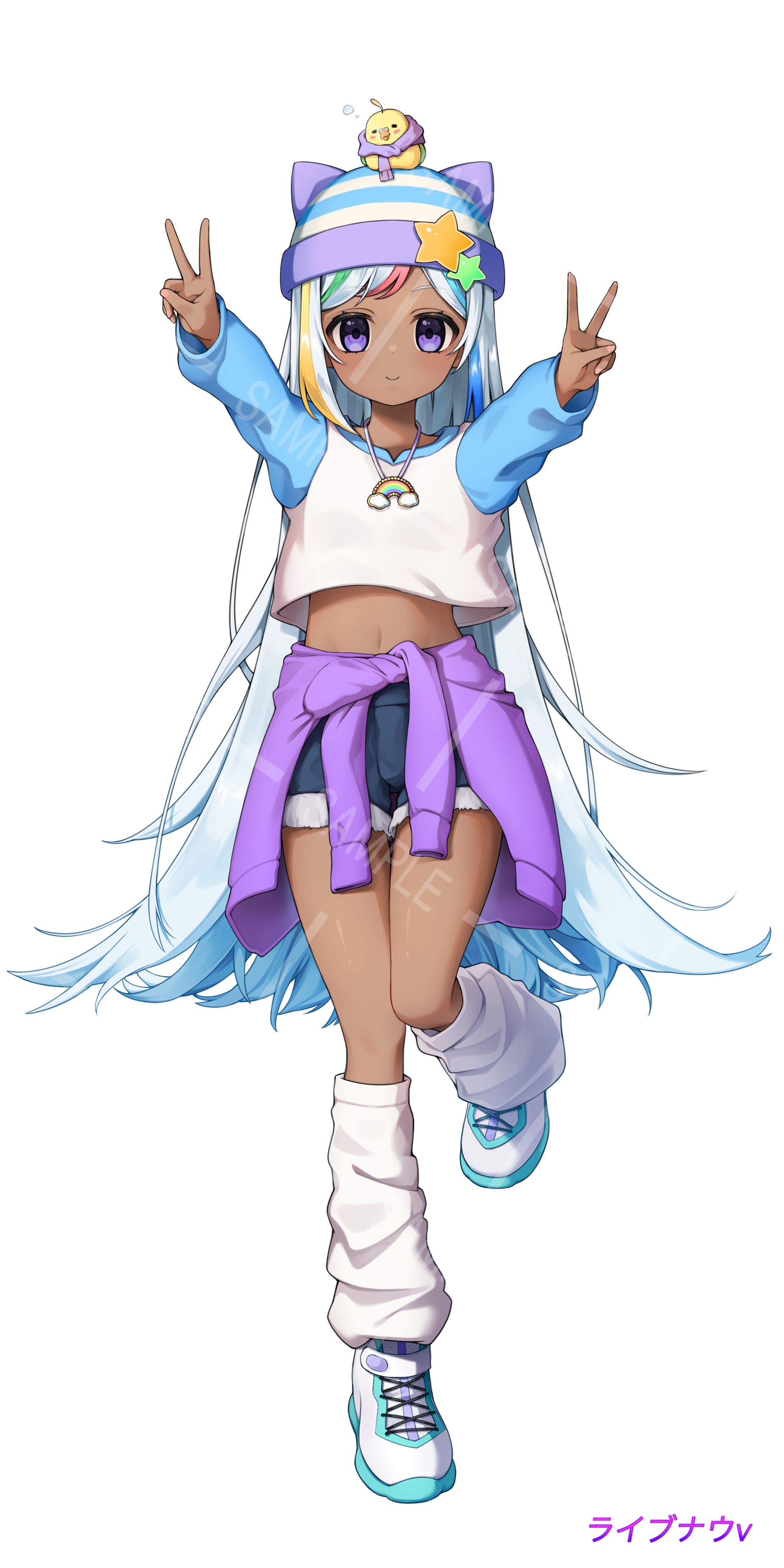 【commission】無羽むぅ様(ライブナウV所属)-1