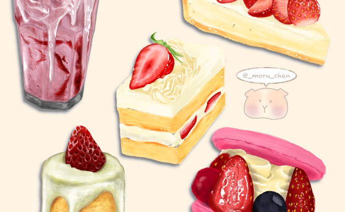 いちごスイーツ　集合