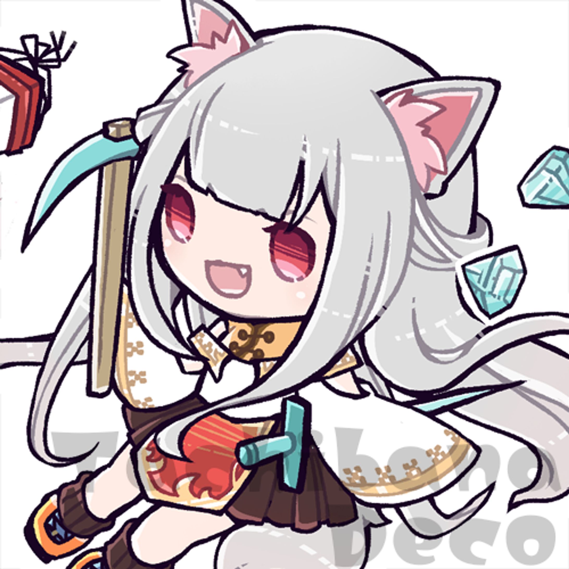 デフォルメキャラクターイラスト-1