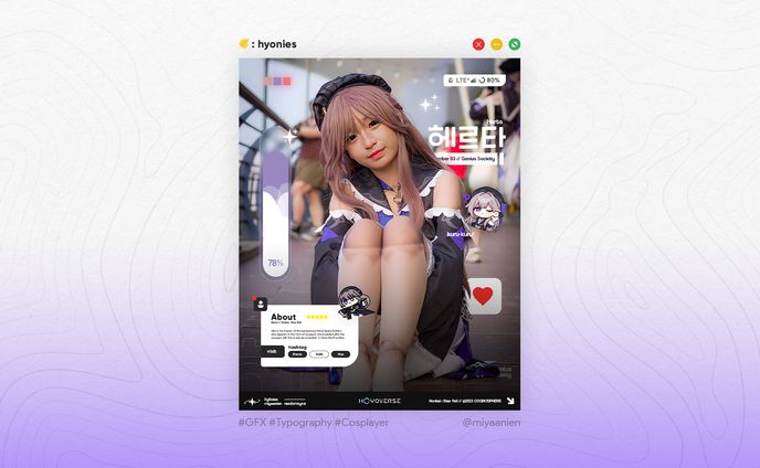 graphic designer、youtuber