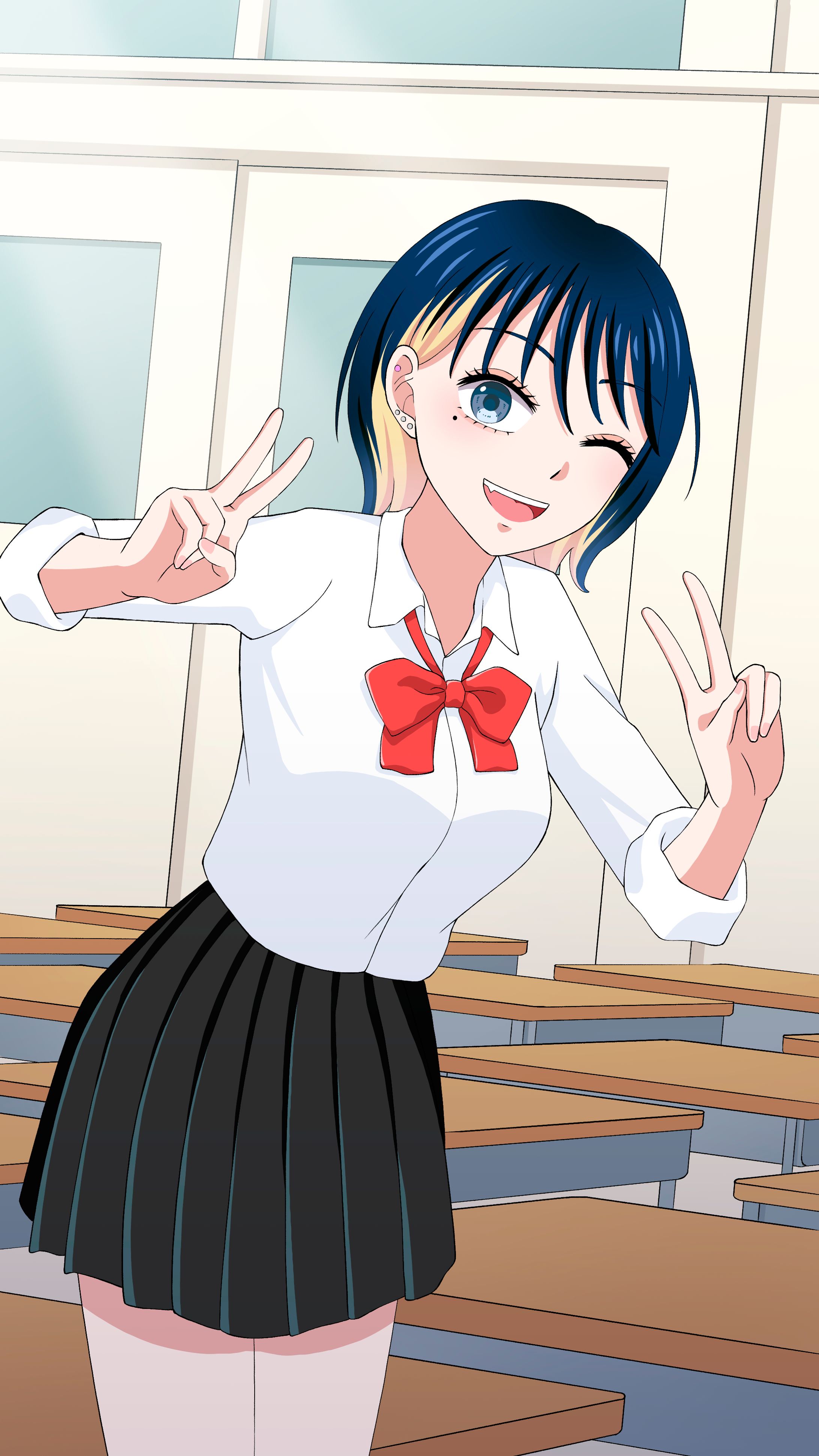 七瀬さんの恋が異常　ショート動画　イラスト-1