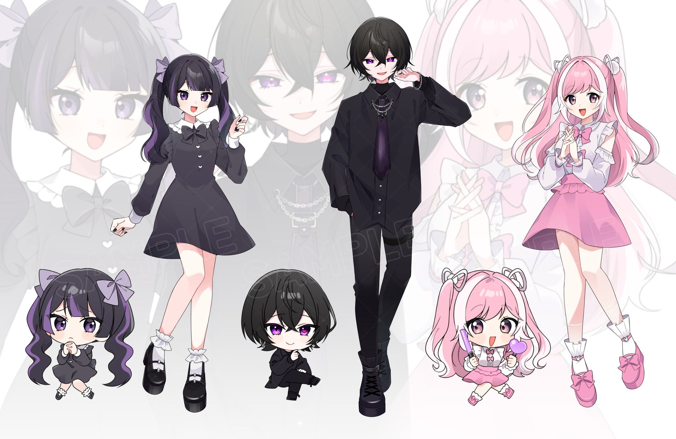 『100日後に自殺するオタク』グッズ用イラスト-1