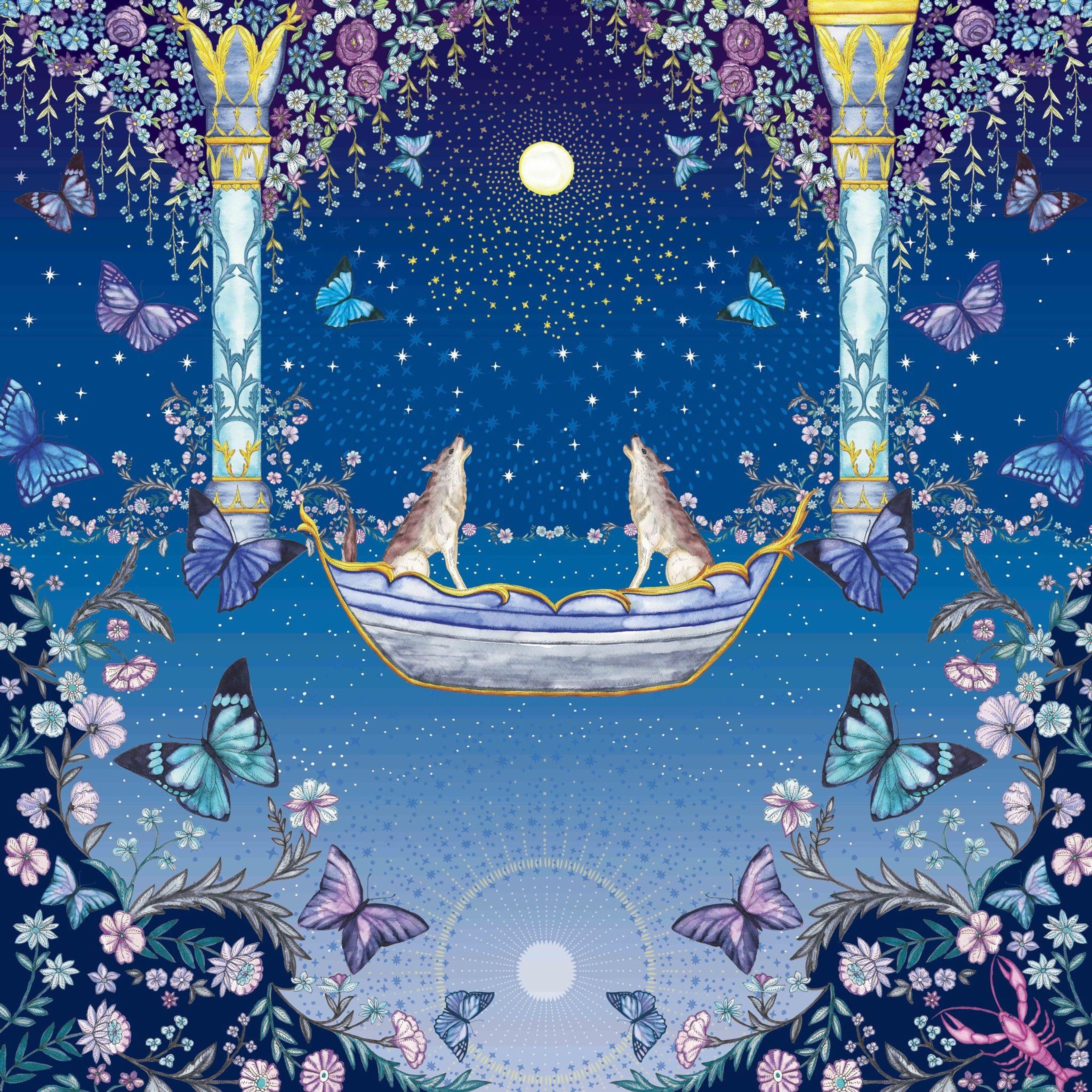 One noble novel様　スカーフ-1