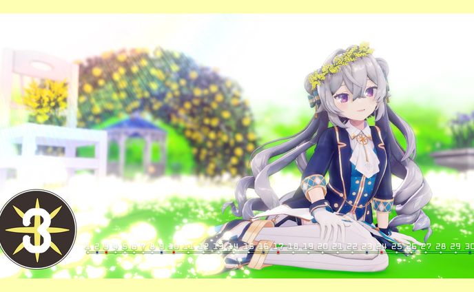 Vtuber月めくり Flare Rune(3月担当)