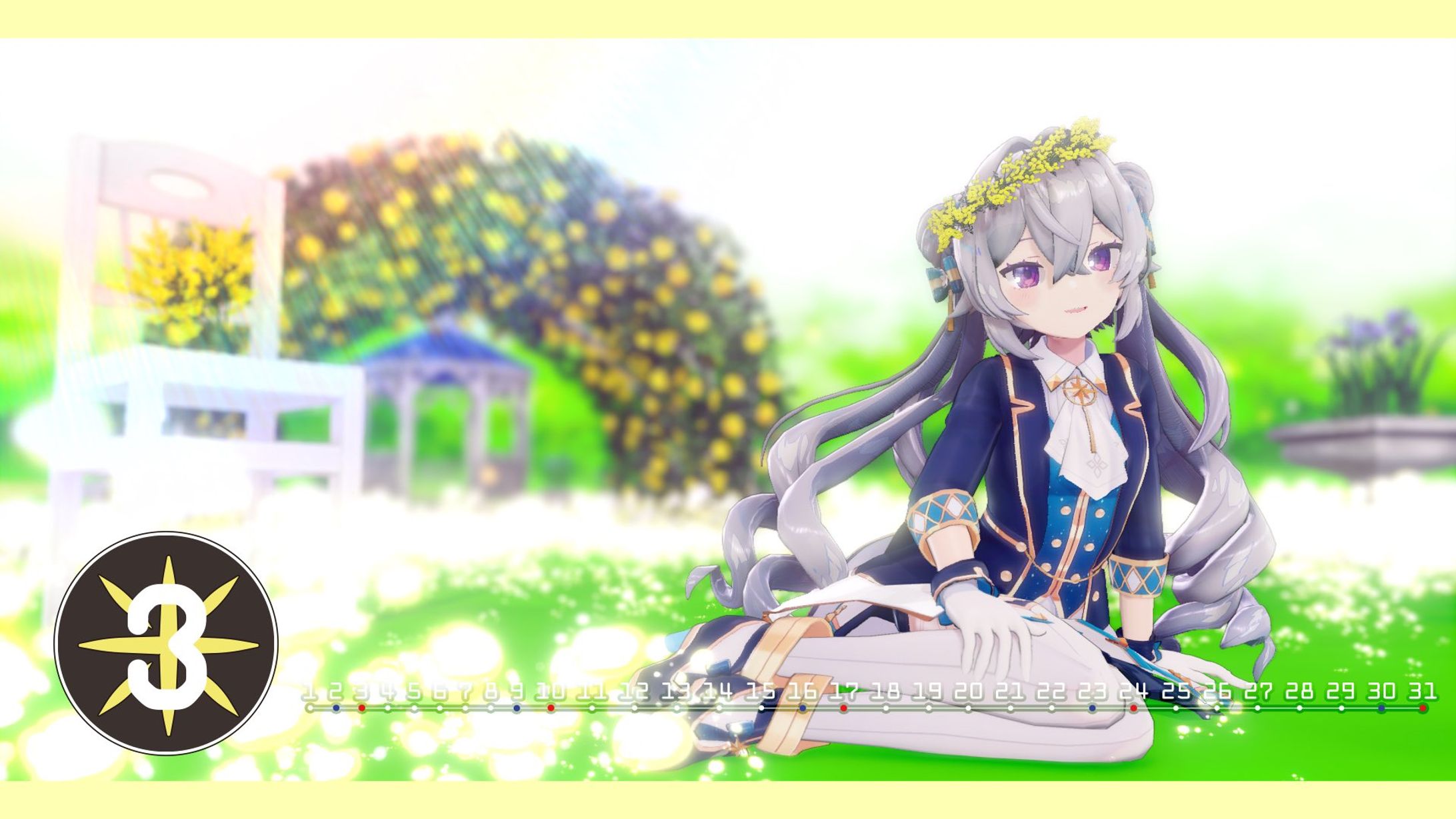 Vtuber月めくり Flare Rune(3月担当)-1