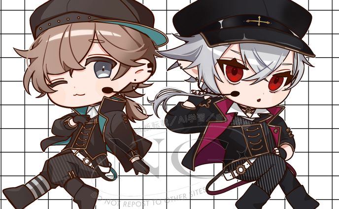 【FA】ChroNoiR SDイラスト