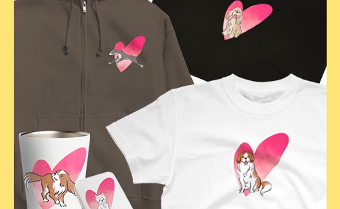 I Love わんこ ハートver.