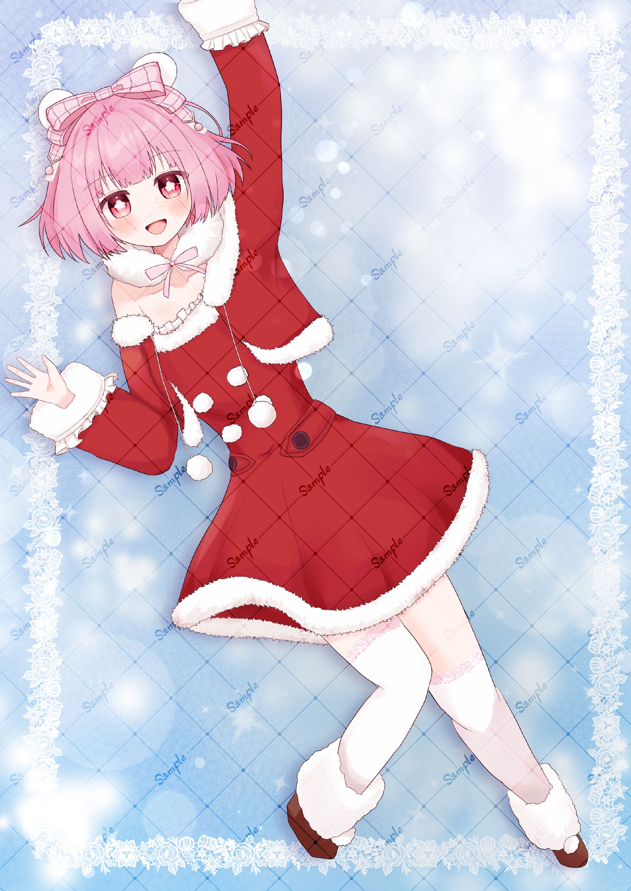 クリスマス 全身 1枚絵-1