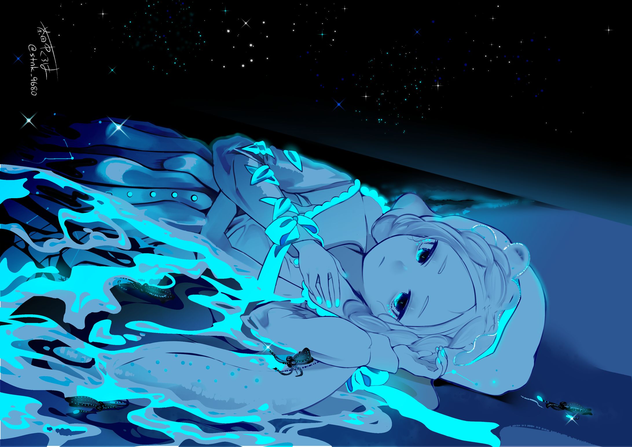 【創作🐟擬人化】閃光 -1