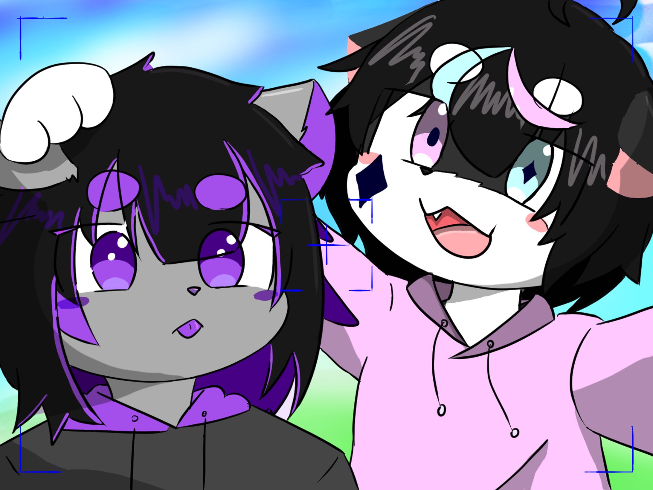 ナベちゃんと代理のツーショ-1