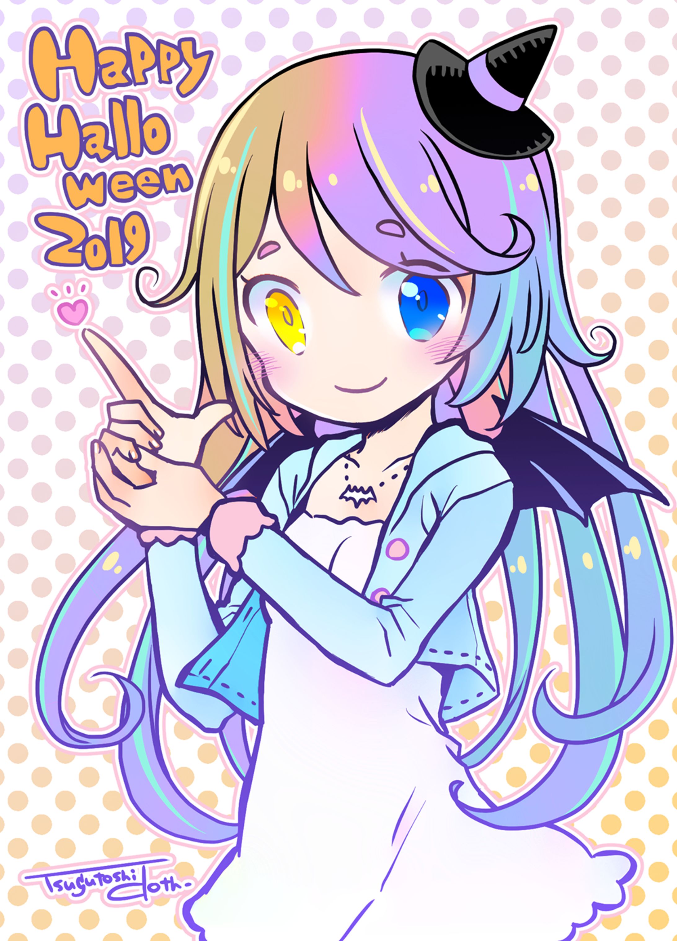 ハロウィン絵2019-1