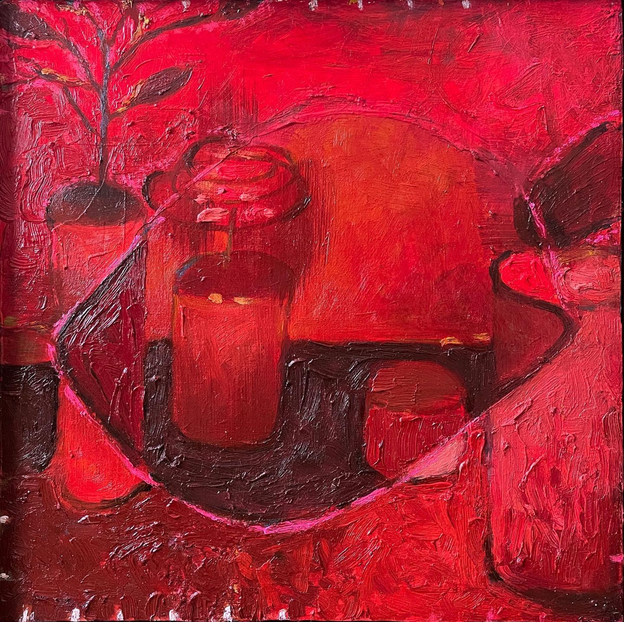 『still life〈Lava〉』

2023年　S3号（273×273mm）

#油彩画 #油絵 #art #oilpainting-1