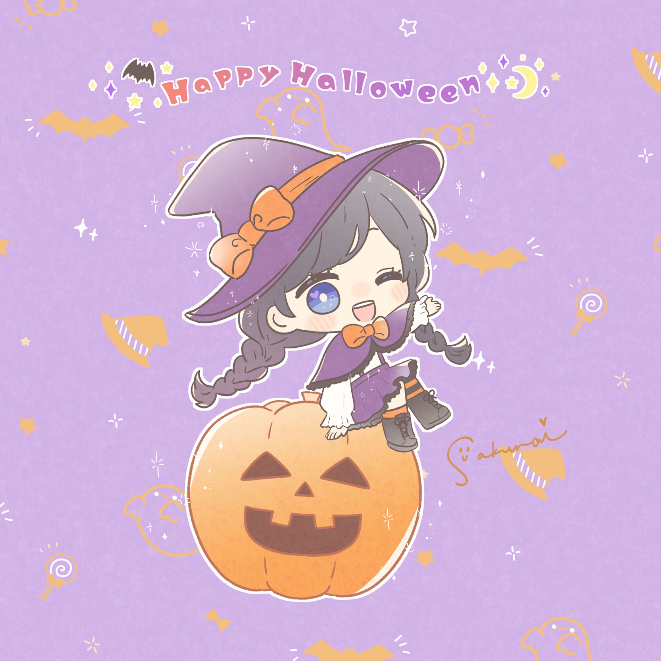 ハロウィンイラスト-1