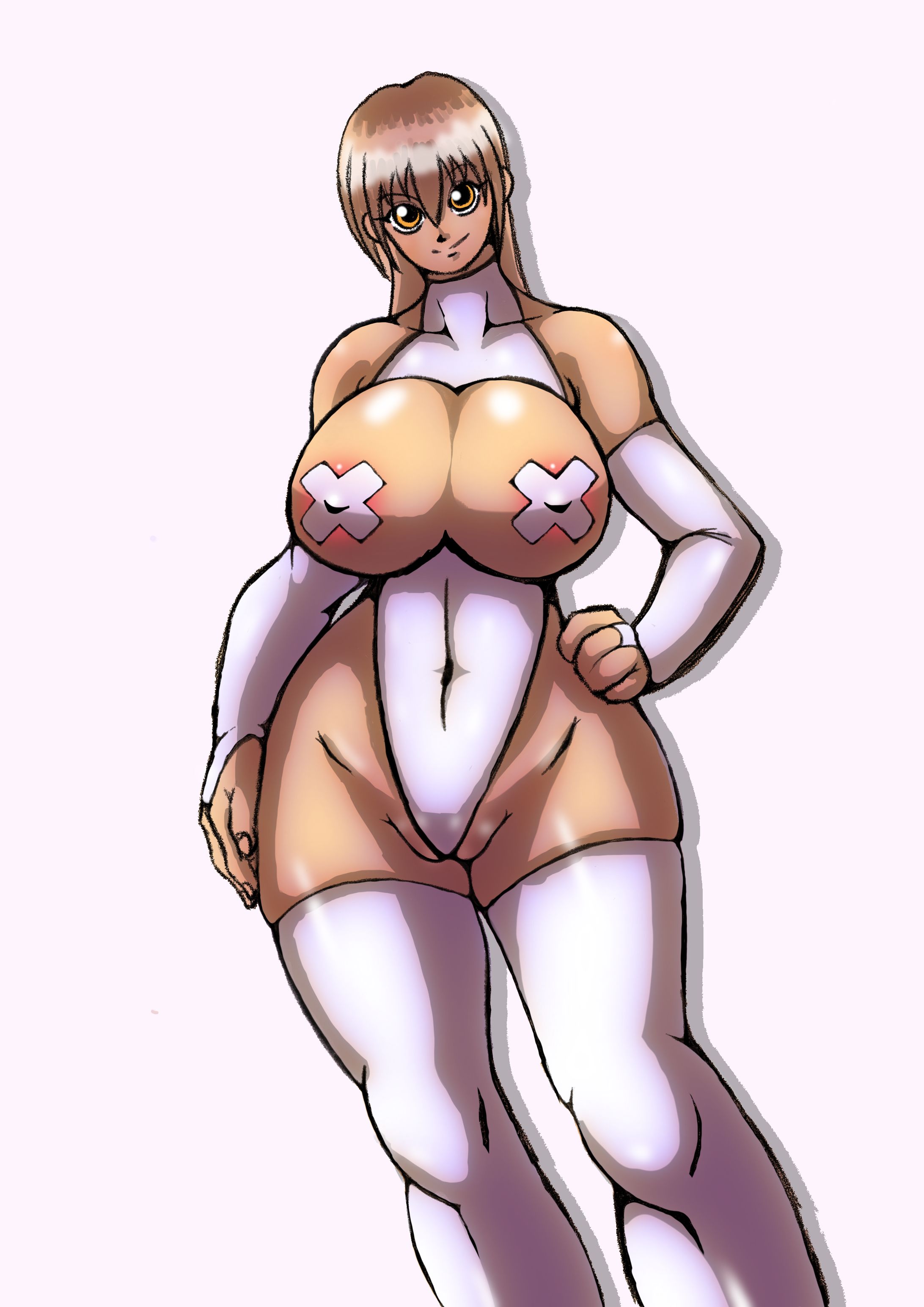 ボンデージおっぱい白-1