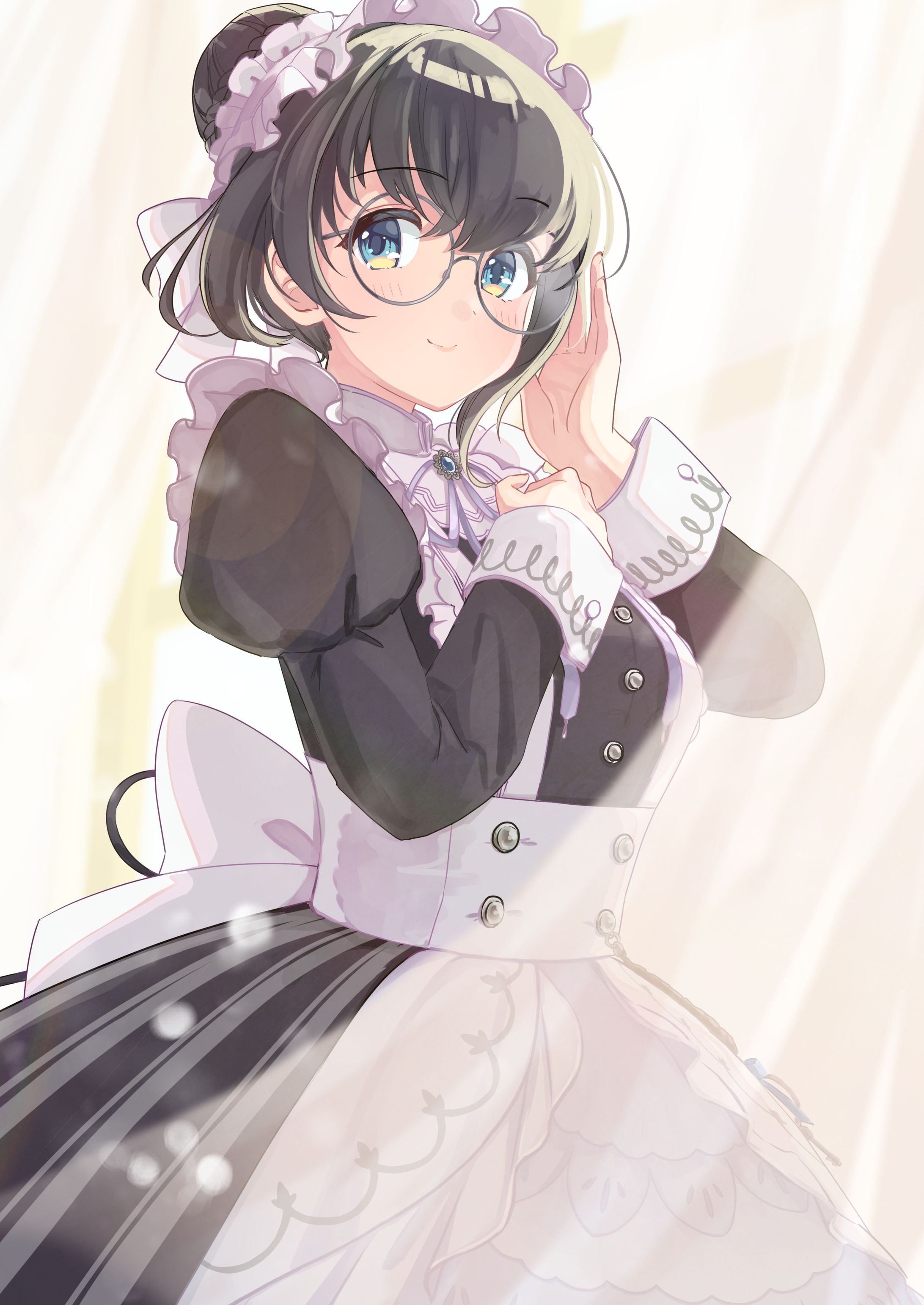 デレステ 鷺沢文香 【同人誌】アイマスメイド服カタログ『Maid Clothes Catalog』より【Fanart】-1